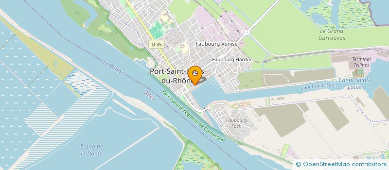 localisation de l'entreprise MADAME LISA BOILEAU à PORT-SAINT-LOUIS-DU-RHONE