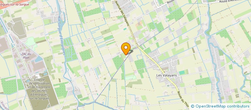 localisation de l'entreprise MADAME LISA BONARDEL  ENTRAIGUES-SUR-LA-SORGUE