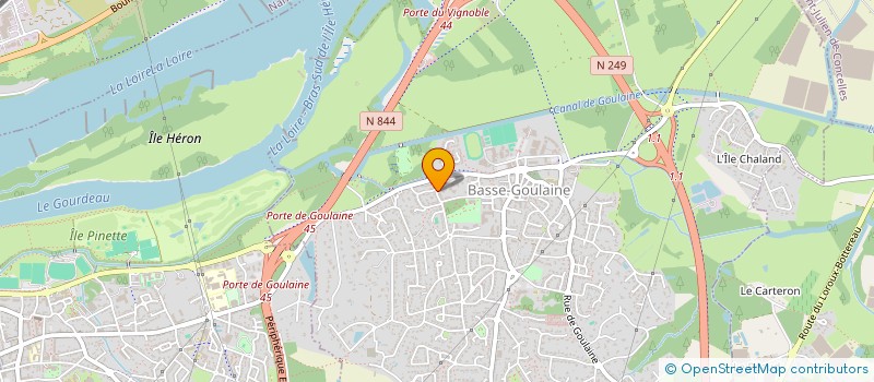 localisation de l'entreprise MADAME LISA BONNEAU  BASSE-GOULAINE