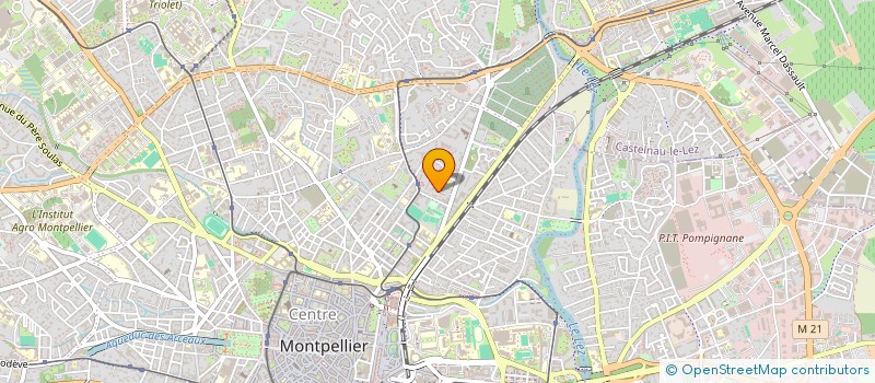 localisation de l'entreprise MADAME LISA BORIANNE  MONTPELLIER