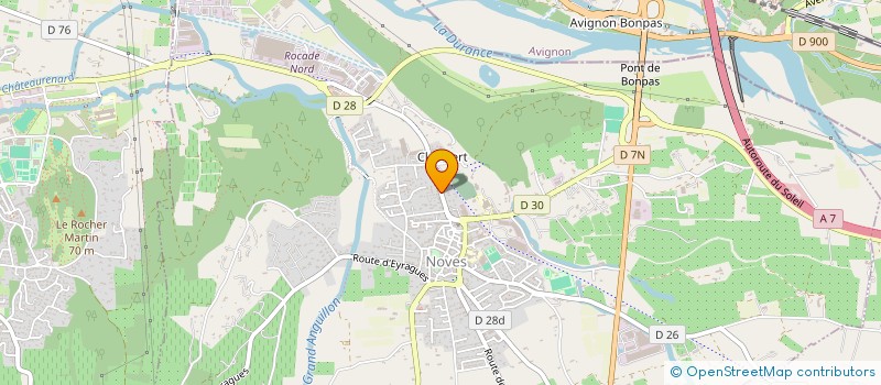 localisation de l'entreprise MADAME LISA BOSDURE  NOVES