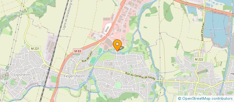 localisation de l'entreprise MADAME LISA BOSSENMEYER  FEGERSHEIM