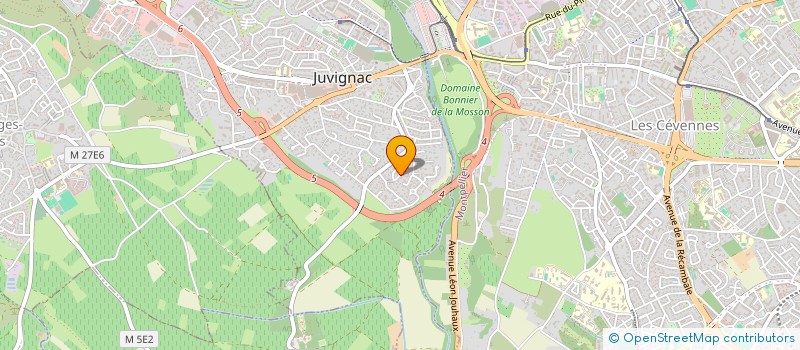 localisation de l'entreprise MADAME LISA BOUDOU à JUVIGNAC