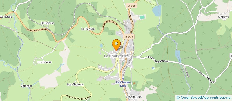 localisation de l'entreprise MADAME LISA BOUHEROUM  LE PUY-EN-VELAY