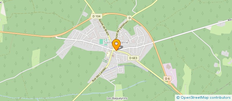 localisation de l'entreprise MADAME LISA BOUQUIER  SAINTE-HELENE