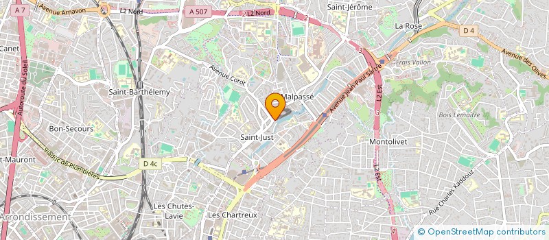 localisation de l'entreprise MADAME LISA BOURDIN  MARSEILLE