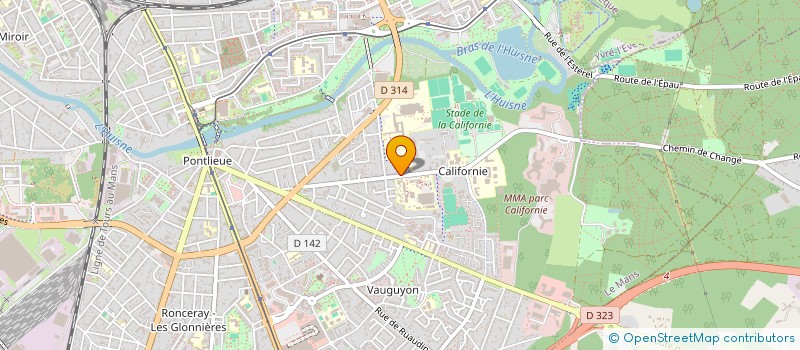 localisation de l'entreprise MADAME LISA BOURDIN  LE MANS