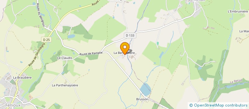 localisation de l'entreprise MADAME LISA BOWYER  FENIOUX