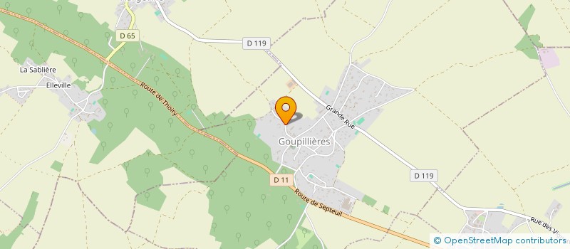 localisation de l'entreprise MADAME LISA BRON  GOUPILLIERES