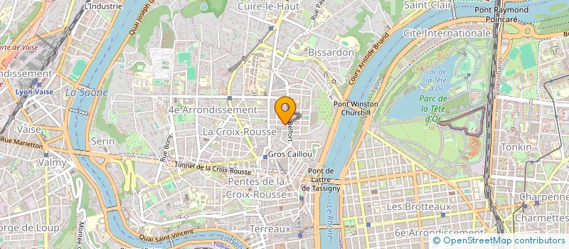 localisation de l'entreprise MADAME LISA BRONSZTEJN  LYON