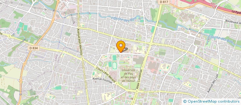 localisation de l'entreprise MADAME LISA BROUILLON à PAU