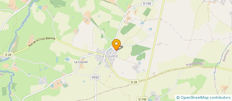 localisation de l'entreprise MADAME LISA BROWN  ARGENTONNAY