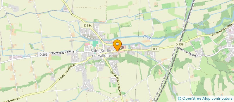 localisation de l'entreprise MADAME LISA BRUNEEL  SAINT-SORLIN-EN-VALLOIRE