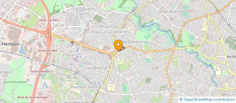 localisation de l'entreprise MADAME LISA BRUNELIERE à NANTES