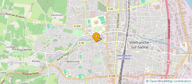 localisation de l'entreprise MADAME LISA CACACE  VILLEFRANCHE-SUR-SAONE