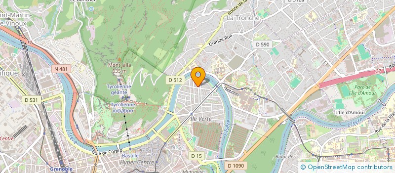 localisation de l'entreprise MADAME LISA CAMPAGNE à GRENOBLE