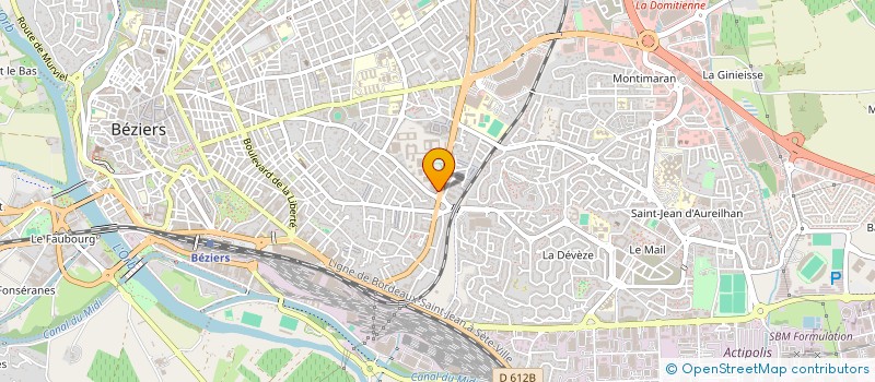 localisation de l'entreprise MADAME LISA CAMPANELLA à BEZIERS