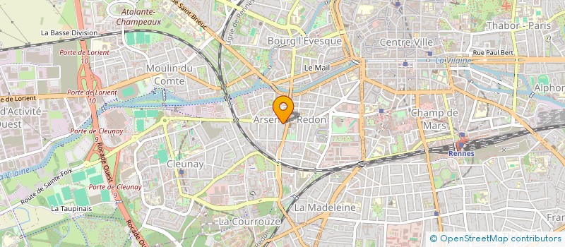 localisation de l'entreprise MADAME LISA CARPAGNANO  RENNES