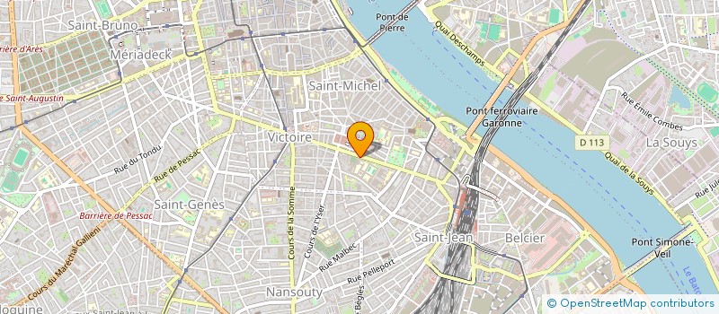 localisation de l'entreprise MADAME LISA CARVALHO AMERICA  BORDEAUX