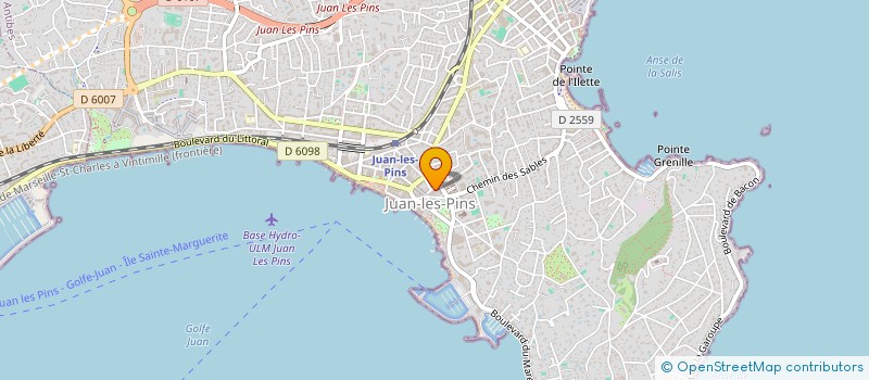 localisation de l'entreprise MADAME LISA CASCINO à ANTIBES