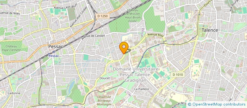 localisation de l'entreprise MADAME LISA CASTAIGNEDE à PESSAC