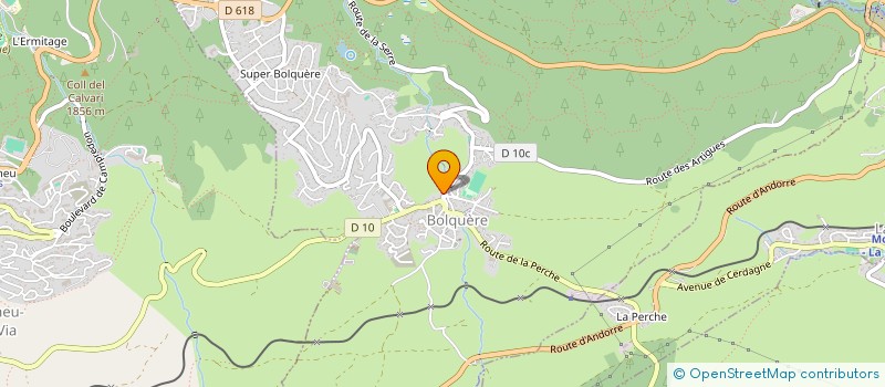 localisation de l'entreprise MADAME LISA CASTEL  BOLQUERE