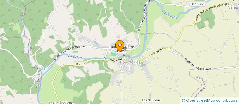 localisation de l'entreprise MADAME LISA CASTRO  BOURDEILLES