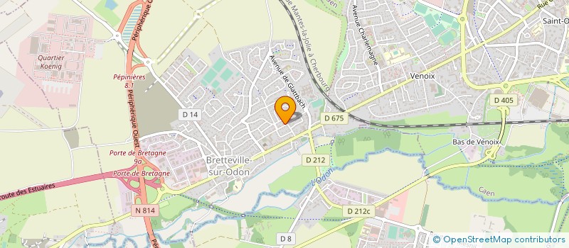 localisation de l'entreprise MADAME LISA CATHERINE à BRETTEVILLE-SUR-ODON