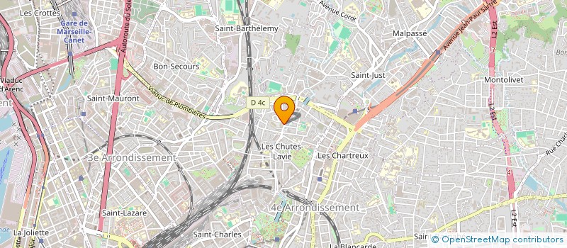 localisation de l'entreprise MADAME LISA CAZAL à MARSEILLE