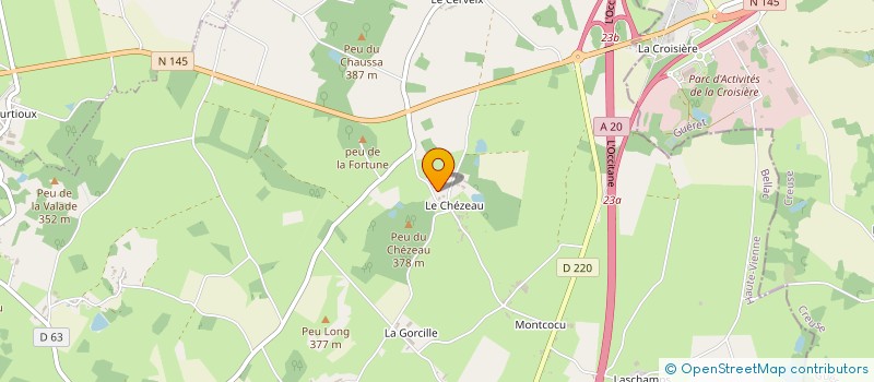 localisation de l'entreprise MADAME LISA CHAPUT à SAINT-AMAND-MAGNAZEIX