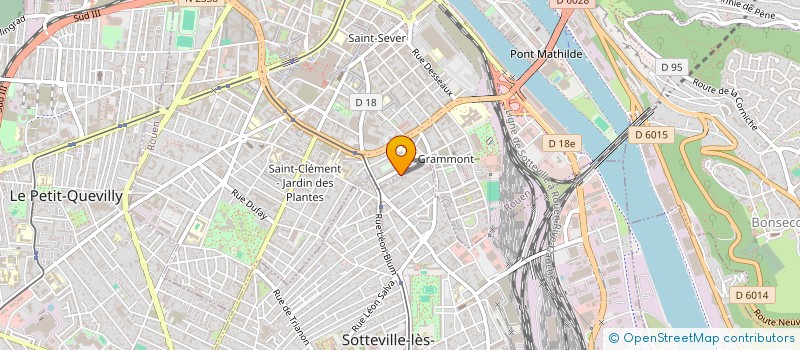 localisation de l'entreprise MADAME LISA CHARRY à SOTTEVILLE-LES-ROUEN