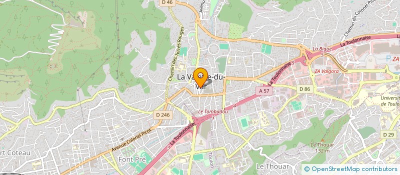 localisation de l'entreprise MADAME LISA CHAUDRON à LA VALETTE-DU-VAR