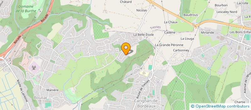 localisation de l'entreprise MADAME LISA CHAUVEAU  BOULIAC