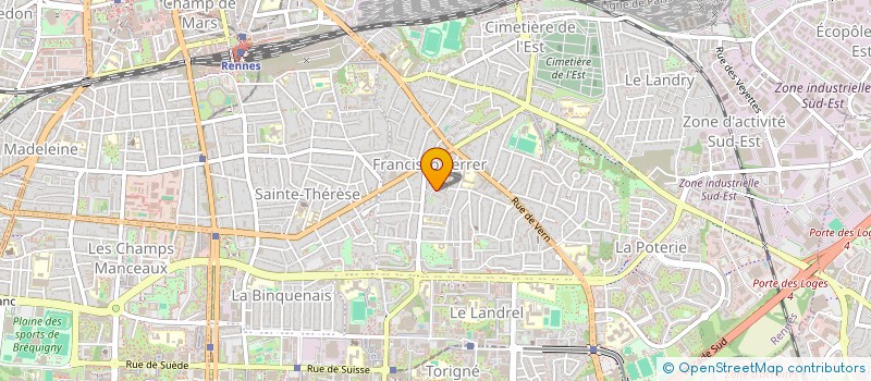 localisation de l'entreprise MADAME LISA CHERKIT  RENNES