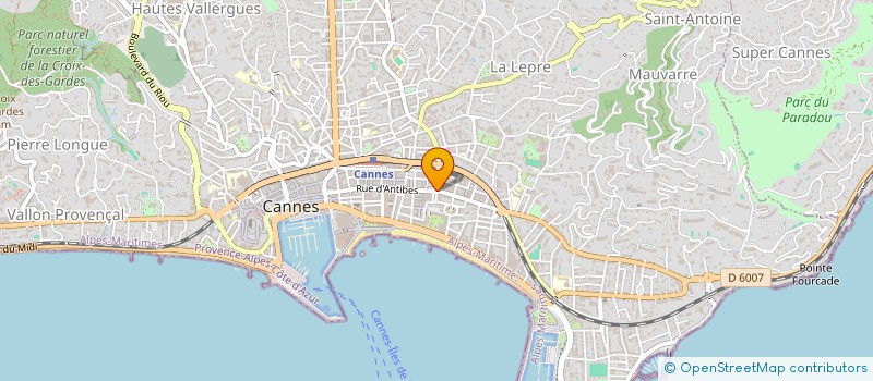 localisation de l'entreprise MADAME LISA CHISHOLM à ANTIBES