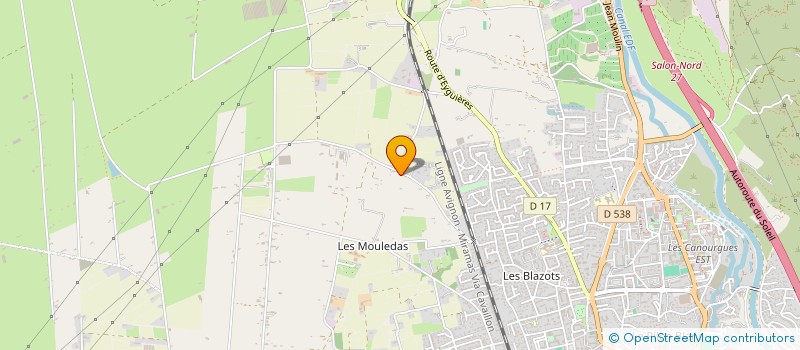 localisation de l'entreprise MADAME LISA CHLOE NUCCI  SALON-DE-PROVENCE