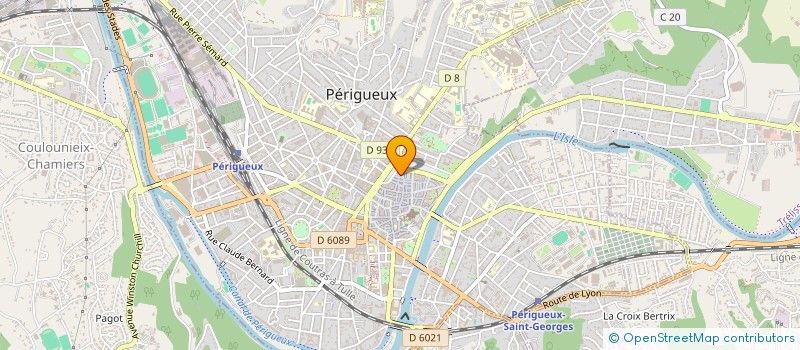 localisation de l'entreprise MADAME LISA CHOUVILLE  TRELISSAC