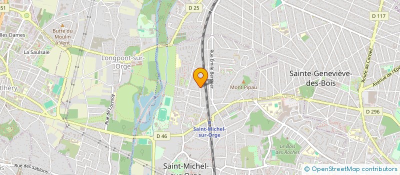 localisation de l'entreprise MADAME LISA CIPRIANI  SAINT-MICHEL-SUR-ORGE