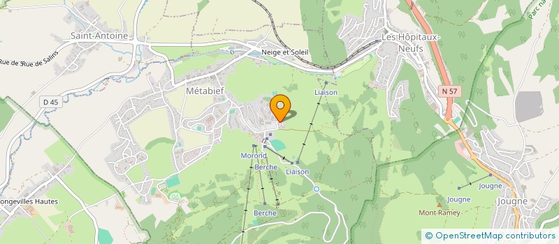 localisation de l'entreprise MADAME LISA CLEMENT  METABIEF