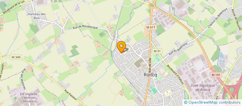 localisation de l'entreprise MADAME LISA CODRON  RONCQ