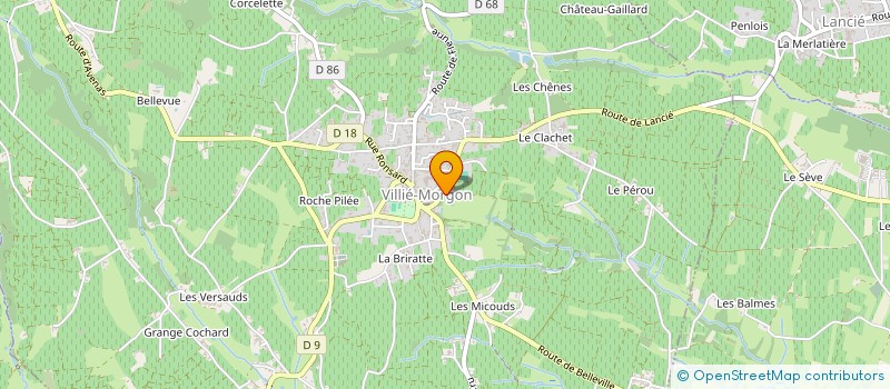 localisation de l'entreprise MADAME LISA COHEN  LYON