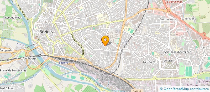 localisation de l'entreprise MADAME LISA COMBESCURE  BEZIERS