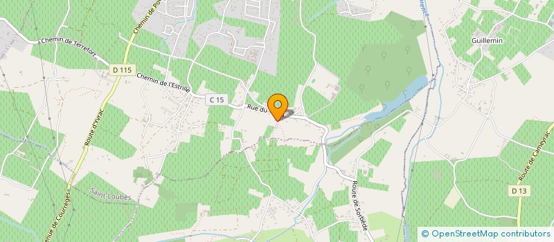 localisation de l'entreprise MADAME LISA COURONNE  SAINT-LOUBES