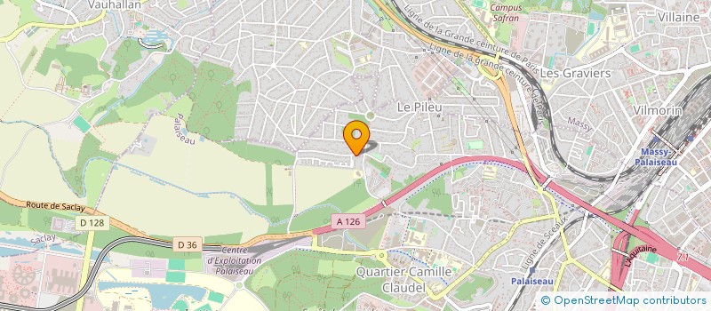 localisation de l'entreprise MADAME LISA COUTERET  PALAISEAU