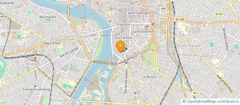 localisation de l'entreprise MADAME LISA COUTREAU à TOULOUSE