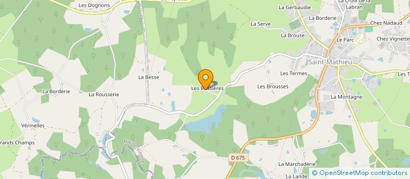 localisation de l'entreprise MADAME LISA DAVEY  SAINT-MATHIEU