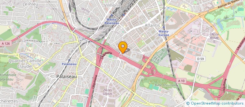 localisation de l'entreprise MADAME LISA DE DECKER  PALAISEAU