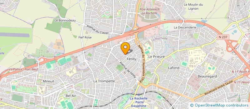 localisation de l'entreprise MADAME LISA DE PAIVA  LAGORD