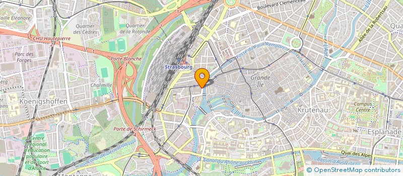 localisation de l'entreprise MADAME LISA DEBAT à STRASBOURG