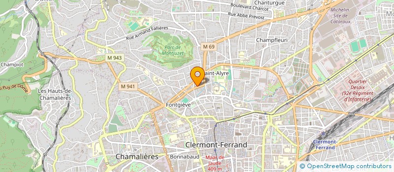 localisation de l'entreprise MADAME LISA DELGOULET  CLERMONT-FERRAND